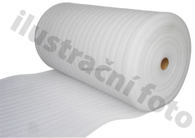 Pěnový polyethylen MIRELON PE, 100 cm x 1 mm x 150 m