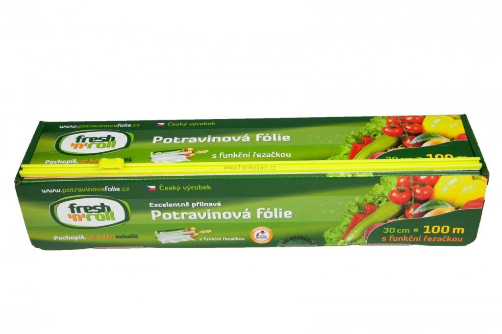 Potravinová fólie Fresh'n'Roll s řezačkou, 30cm x 100m