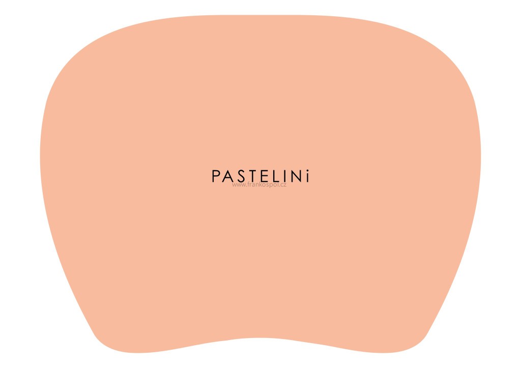 Podložka pod myš PASTELINI, meruňková