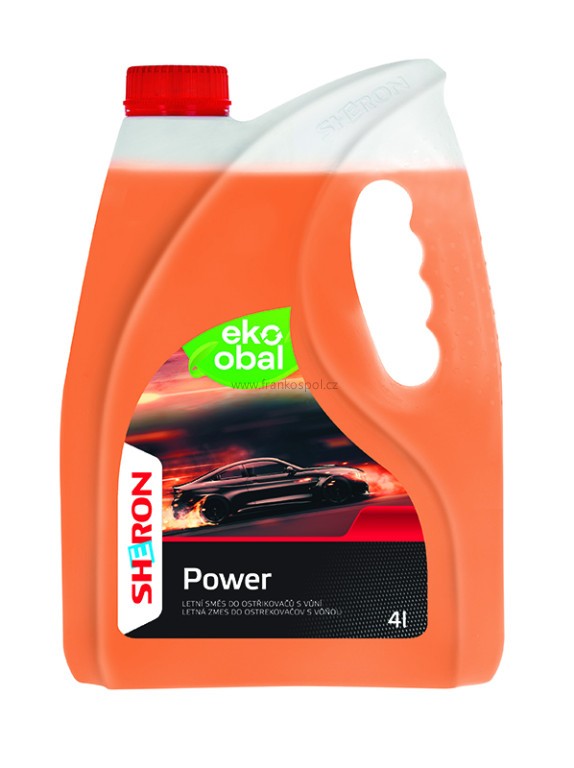 Letní kapalina do ostřikovačů SHERON Power, 4 l