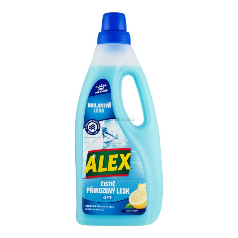 ALEX čistič přirozený lesk 2v1, 750 ml, na dlažbu, lino, mramor