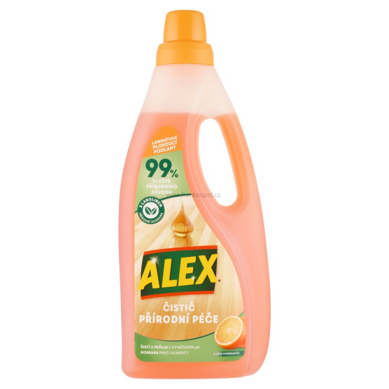 ALEX čistič přírodní péče, 750 ml, na laminát