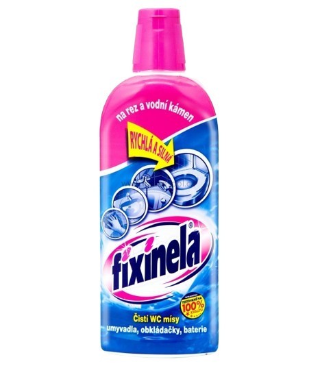 WC FIXINELA, tekutý čistič, 500 ml