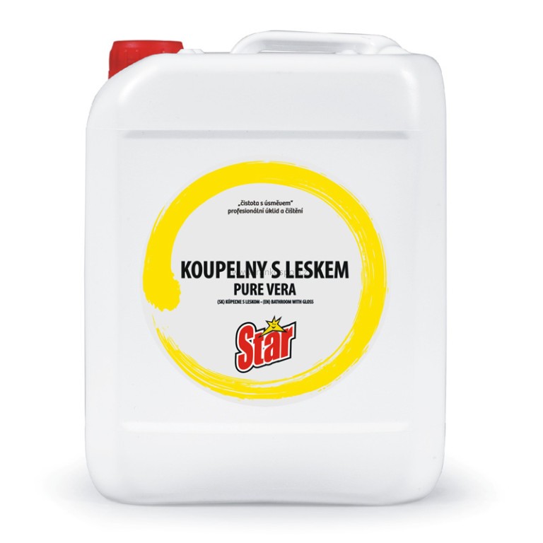 STAR koupelny s leskem pure vera, 5 l