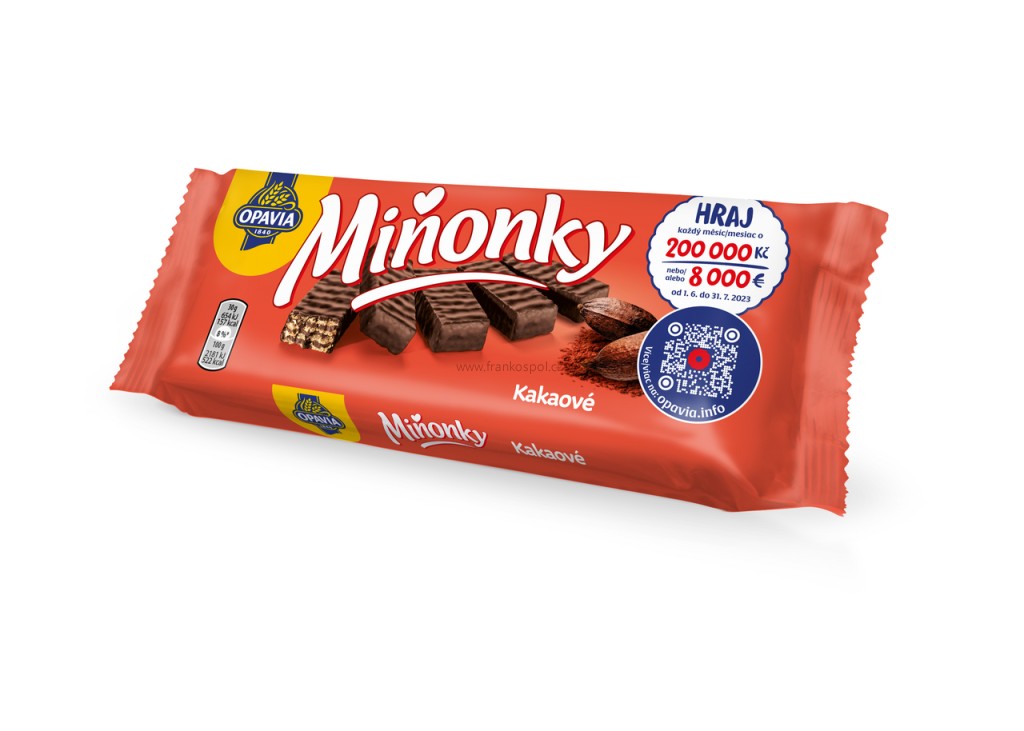 OPAVIA Miňonky kakaové, 50 g