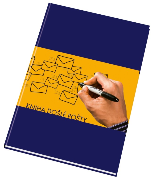 Kniha došlé pošty, A4, 100 listů