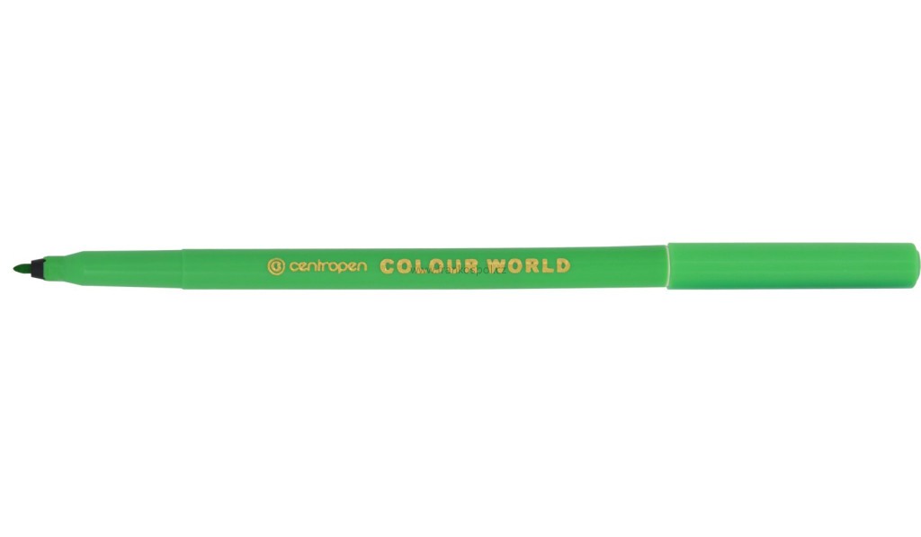 Popisovač CENTROPEN Colour World 7550, zelený