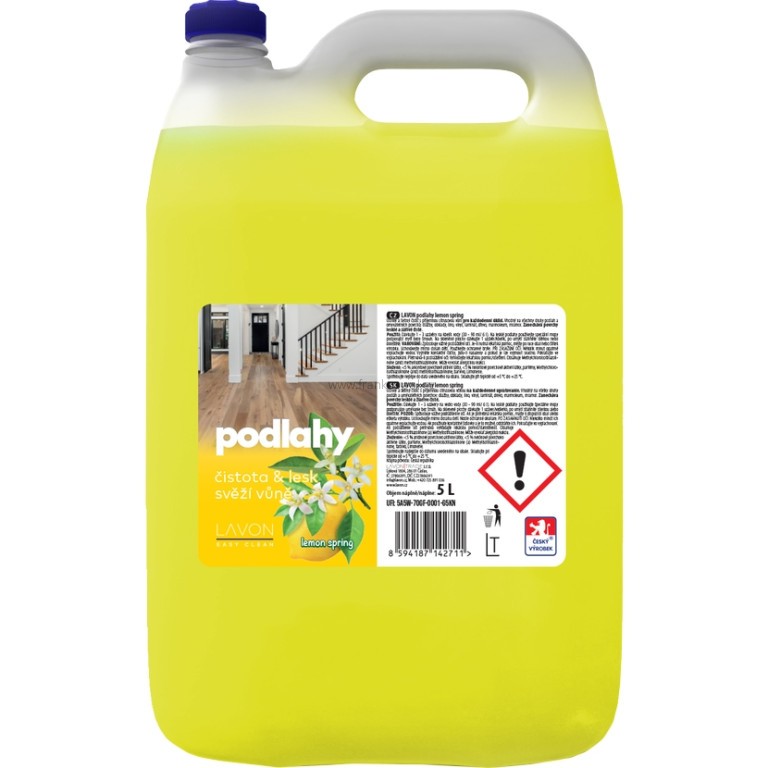 LAVON Easy Clean na podlahy, 5 l, Lemon spring