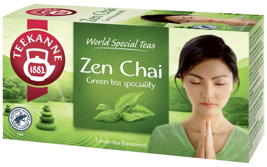 Zelený čaj TEEKANNE Zen Chai, 20 x 1,75 g