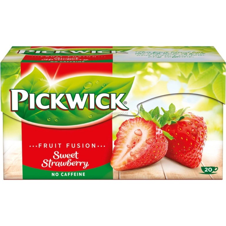 Ovocný čaj PICKWICK Jahoda, 20 x 2 g