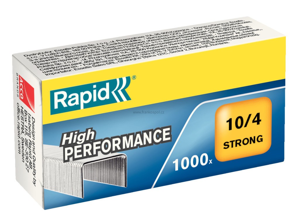 Spojovače RAPID 10/4 č.10 (No.10) Strong