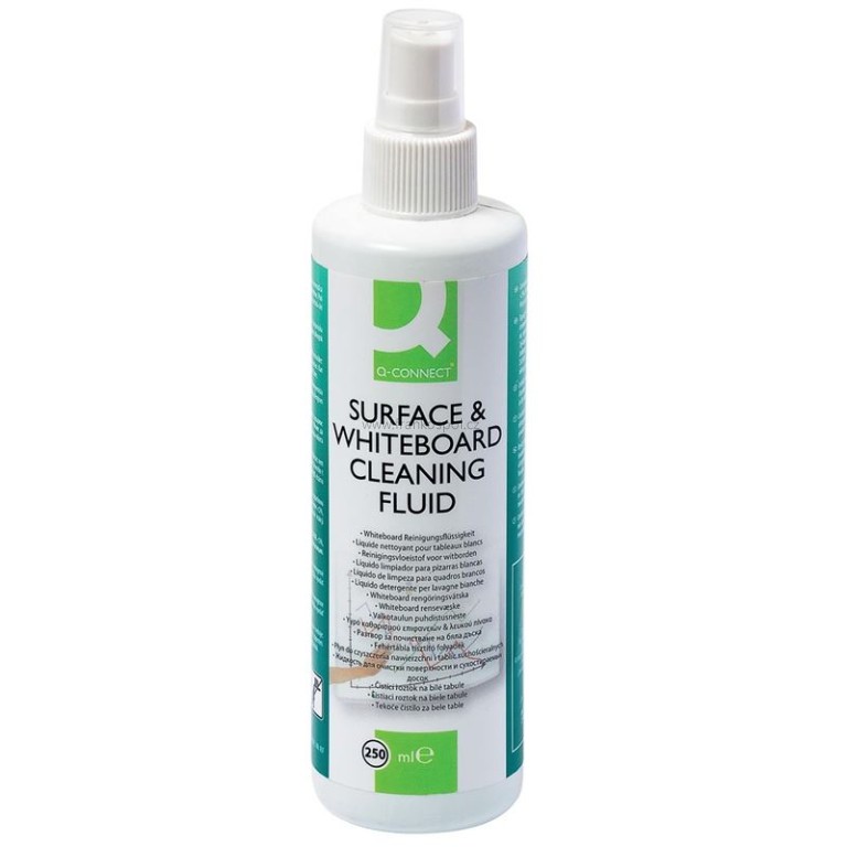 Čisticí sprej Q-Connect na bílé tabule, 250 ml