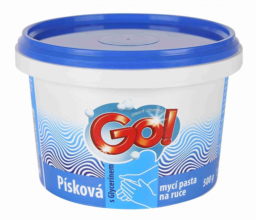 GO! mycí pasta na ruce, písková, 500 g