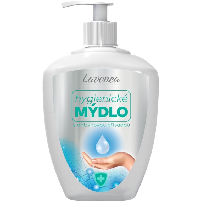 Tekuté mýdlo LAVONEA hygienické, s antivirovou přísadou, 500 ml s pumpičkou