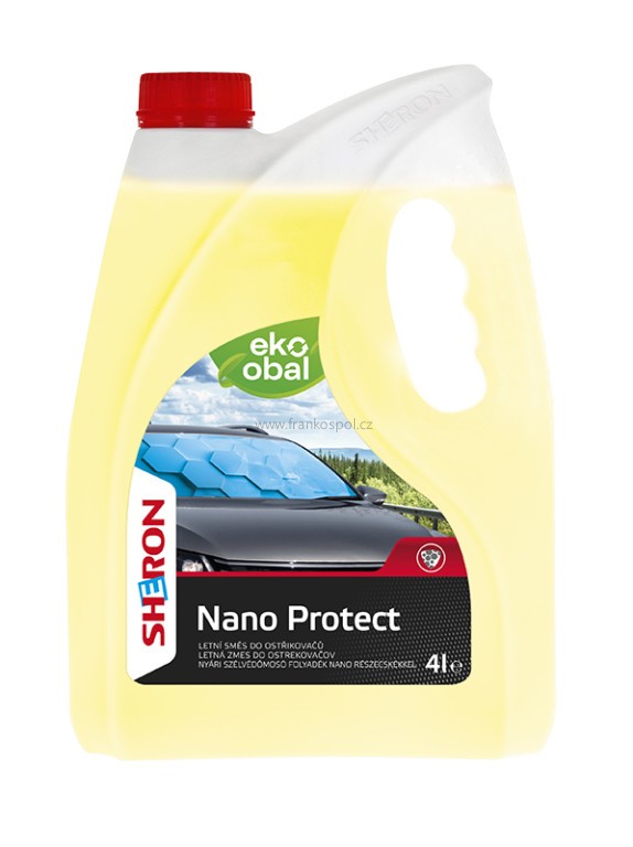 Letní kapalina do ostřikovačů SHERON Nano Protect, 4 l
