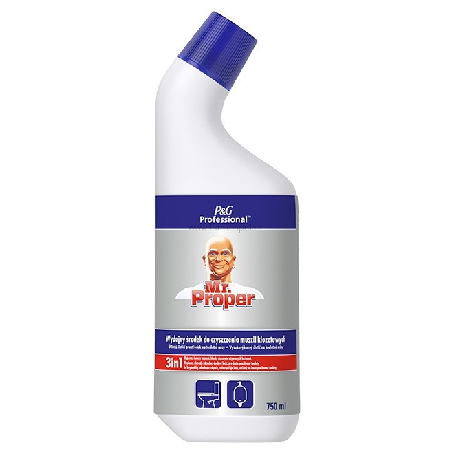 MR. PROPER Professional WC čistič 3v1, 750 ml