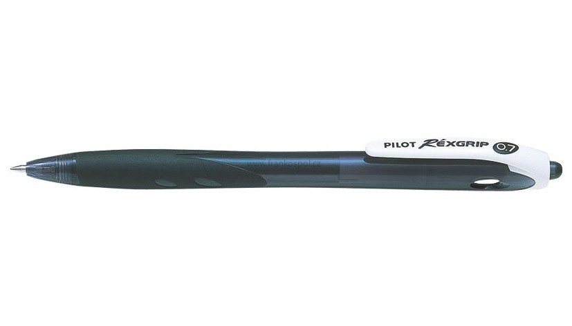 Pero kuličkové PILOT 2905 RéxGrip BeGreen, černé