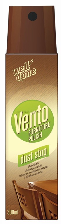 WELL DONE Vento spray na nábytek, 300 ml, dust stop