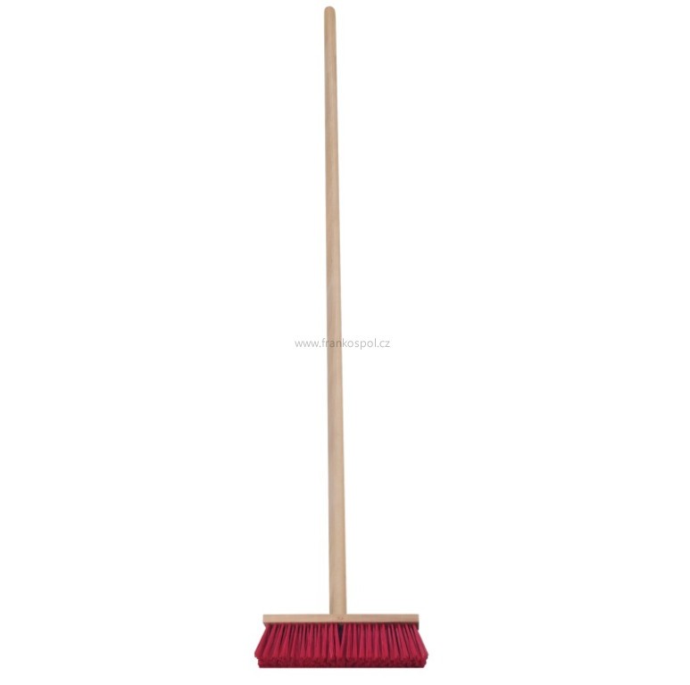 Koště silniční 30 cm s holí 140 cm