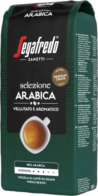 Káva SEGAFREDO Selezione Arabica, 1 kg
