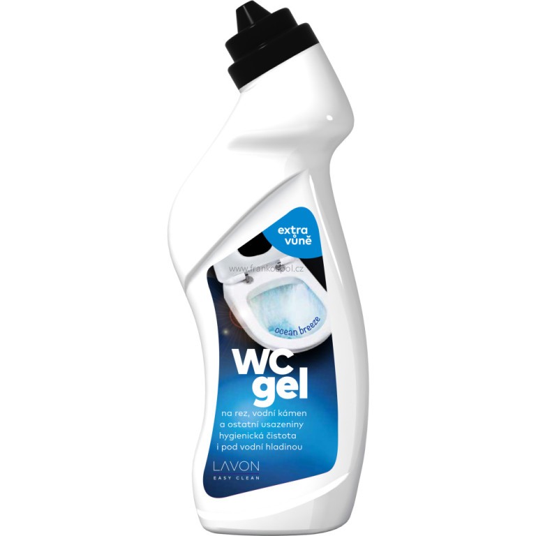 LAVON Easy Clean WC gel, 750 ml, Ocean breeze