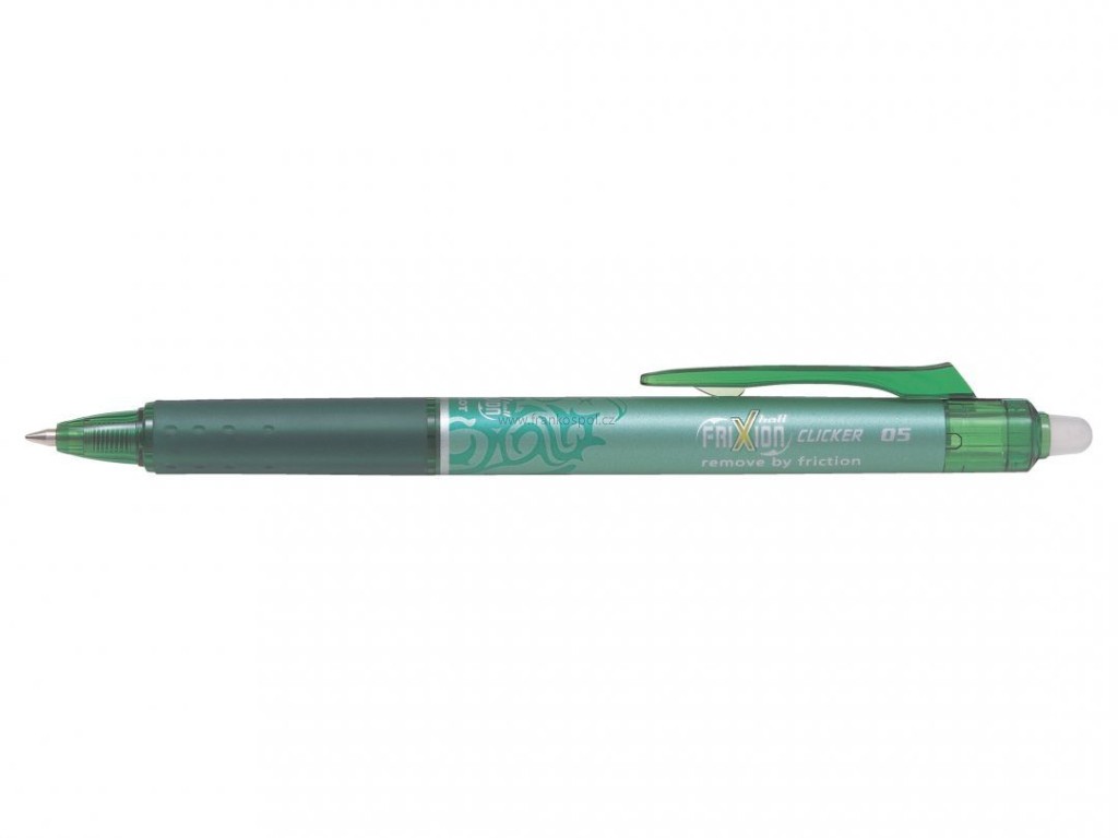 Roller PILOT FriXion Ball Clicker, F, zelený