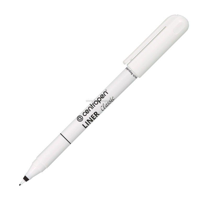 Popisovač CENTROPEN 2811 Liner Classic, černý