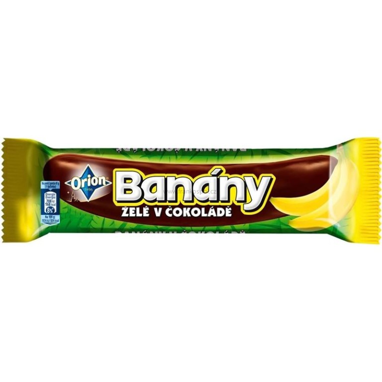 ORION Banány želé v čokoládě, 45 g