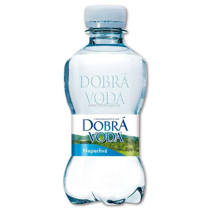 Minerální voda DOBRÁ VODA, neperlivá, 8 x 0,25 l