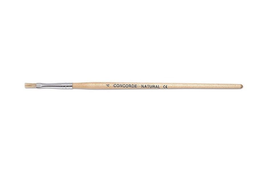 Štětec CONCORDE Natural, plochý, č.4