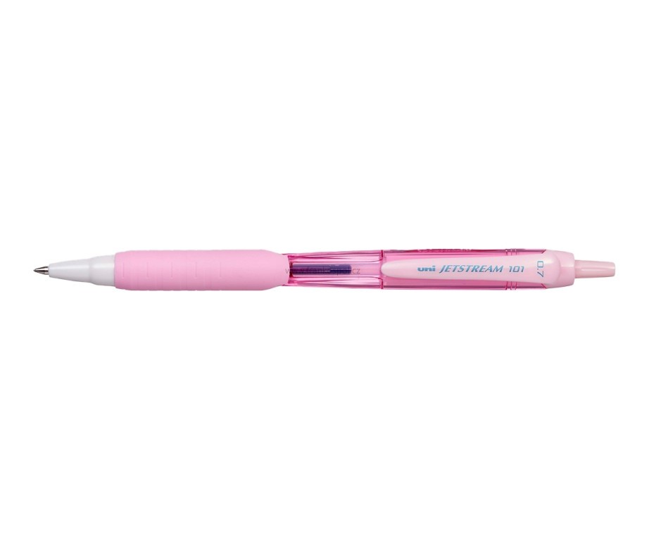 Kuličkové pero UNI Jetstream, 0,7 mm, Pink modré