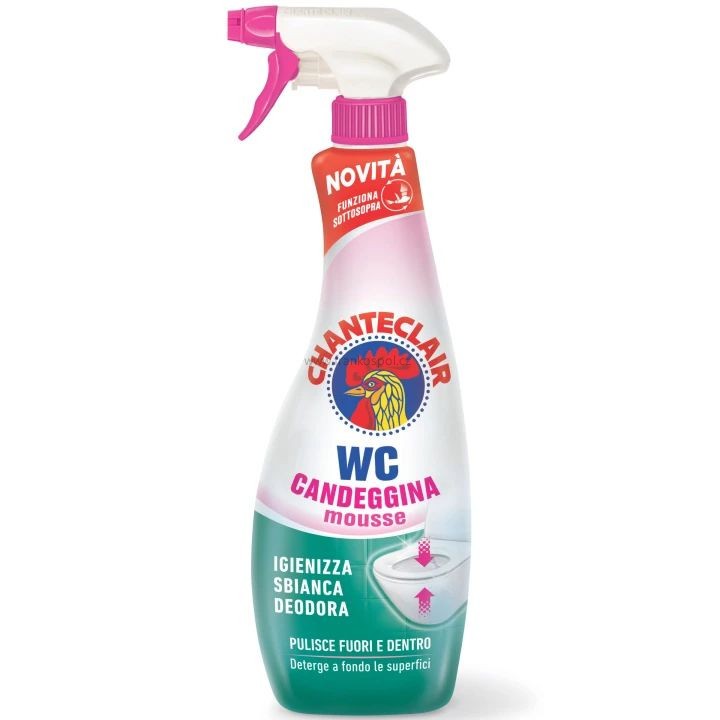 CHANTE CLAIR WC pěnový čistič, 625ml, Candeggina - bělící