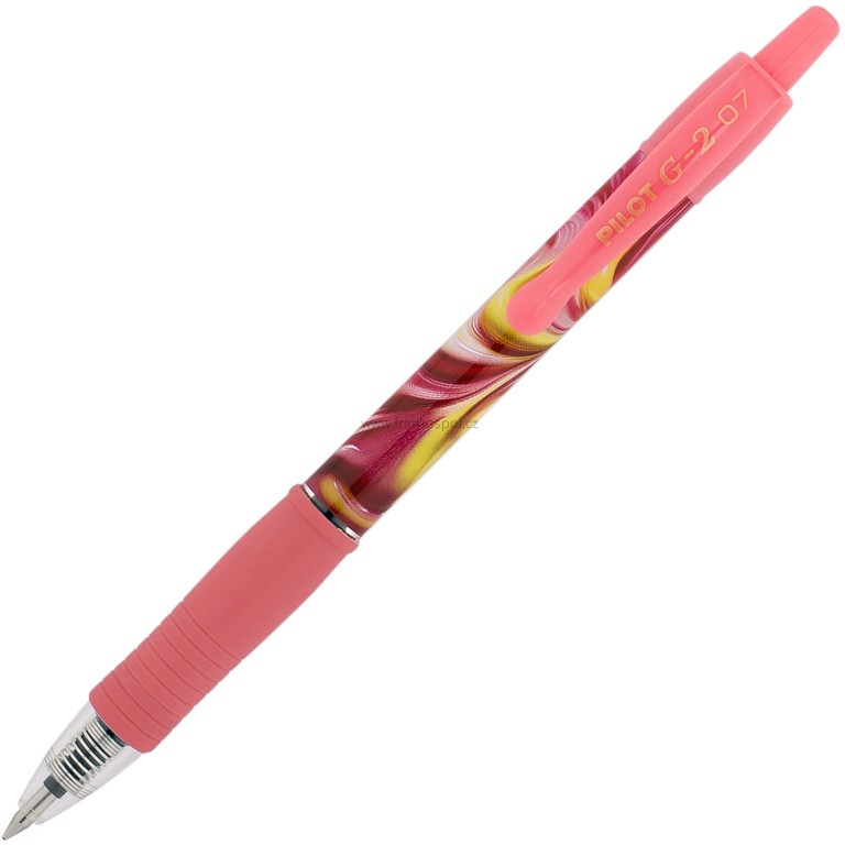Gelové pero PILOT G2 Flow, 0,7, růžové