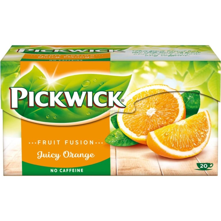 Ovocný čaj PICKWICK Pomeranč, 20 x 2 g