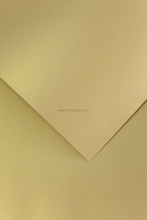 Ozdobný papír GALERIA Iceland, A4/220g, zlatý