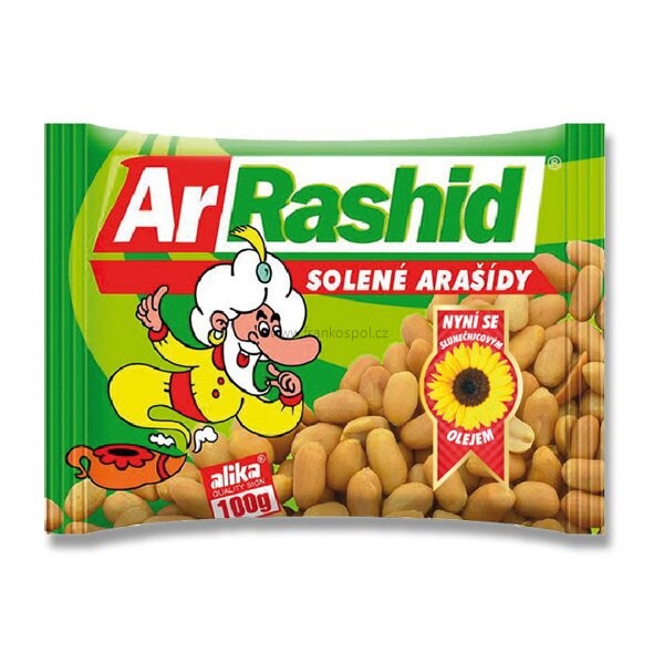 ArRashid arašídy pražené solené, 100 g