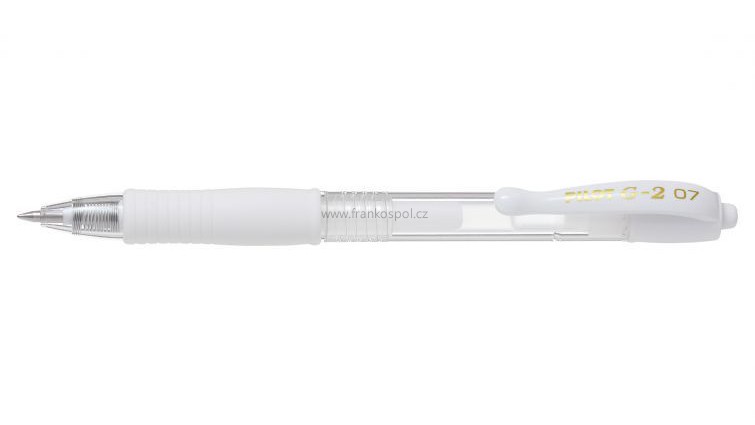 Pero gelové PILOT 2605 BL-G2-7 roller, bílé
