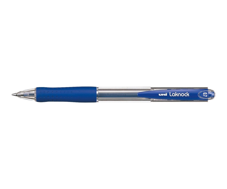 Kuličkové pero UNI Laknock, 0,7mm, modré