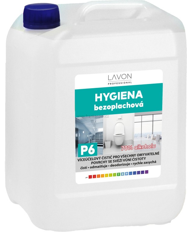 LAVON Professional hygiena bezoplachová P6, 5 l