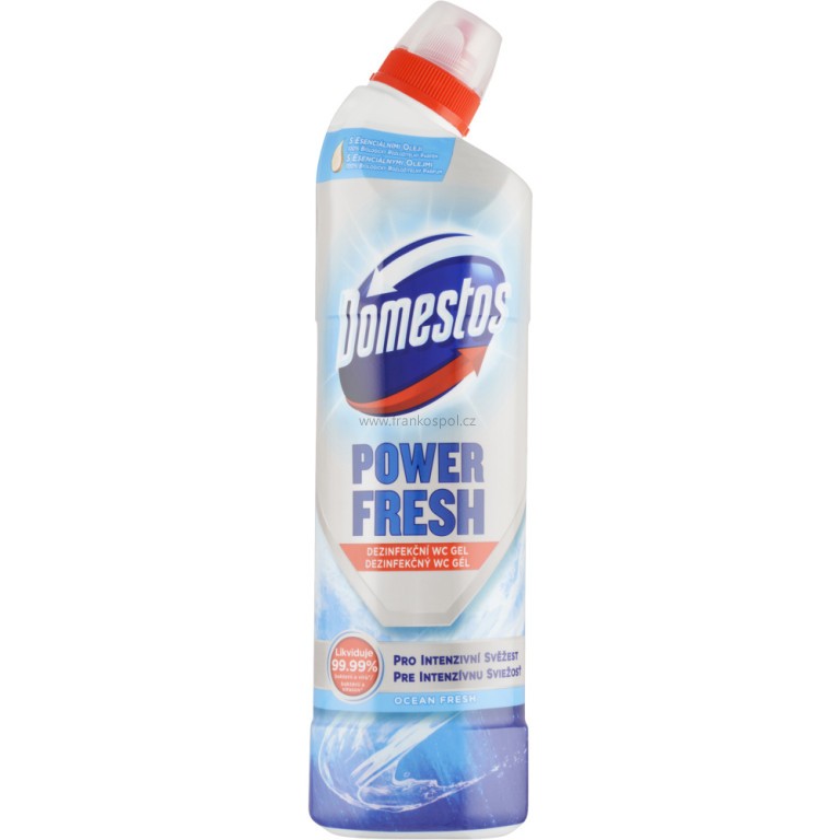 WC gel DOMESTOS Power Fresh, 700 ml, Ocean fresh
