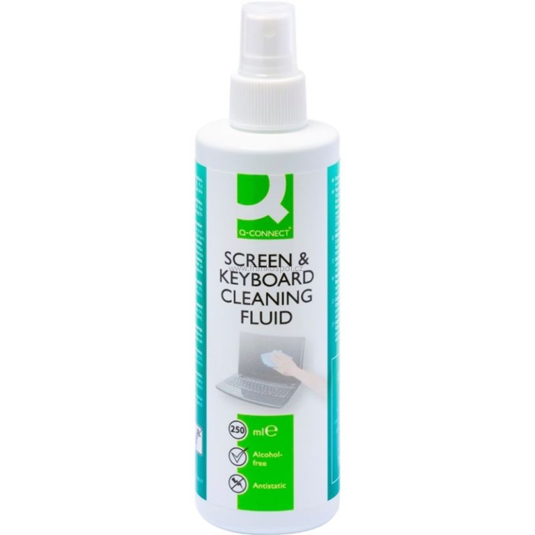 Čisticí sprej Q-Connect na PC, 250 ml
