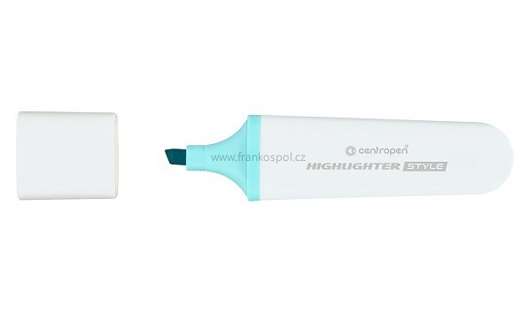 Zvýrazňovač CENTROPEN Style 6252, pastelový, modrý