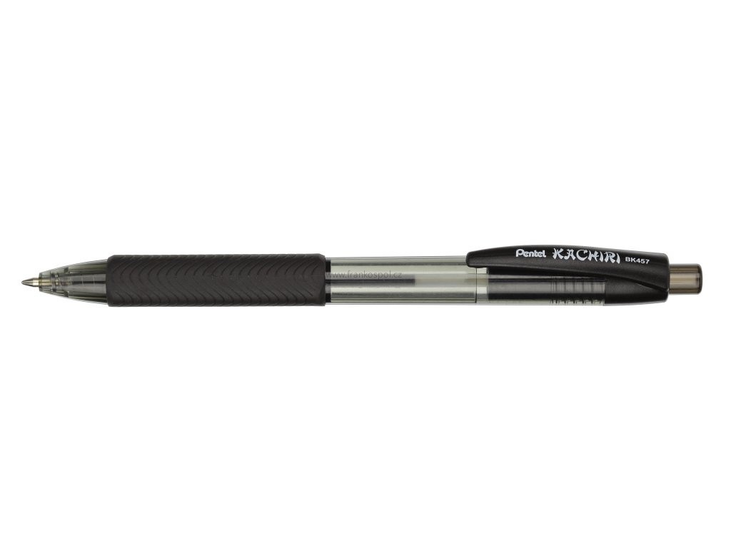 Kuličkové pero PENTEL BK457 KACHIRI, černé