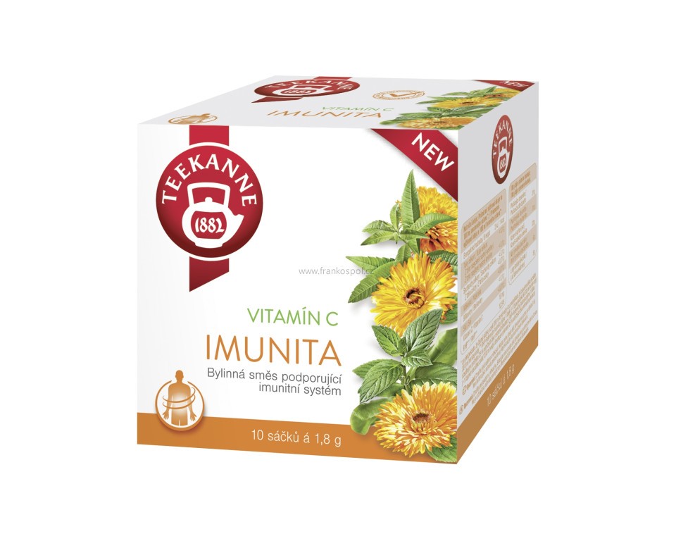 Funkční čaj TEEKANNE Imunita s vitamínem C, 10 x 1,8 g