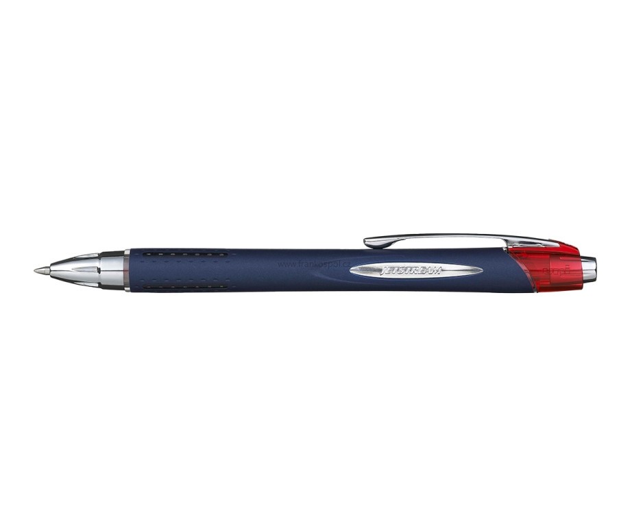 Kuličkové pero UNI Jetstream, 0,7 mm, červené