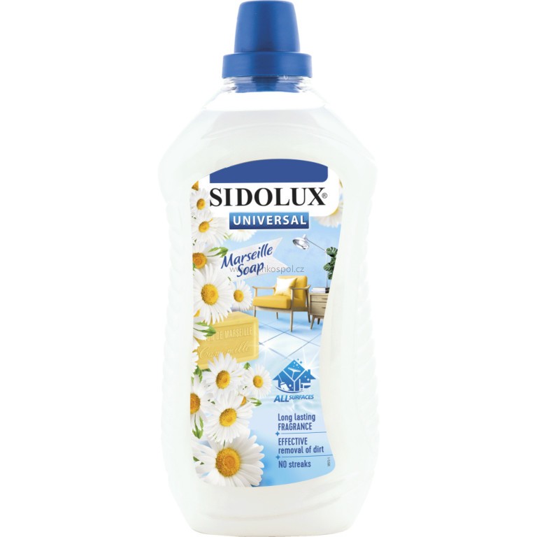 SIDOLUX Universal Soda Power, 1 l, marseillské mýdlo