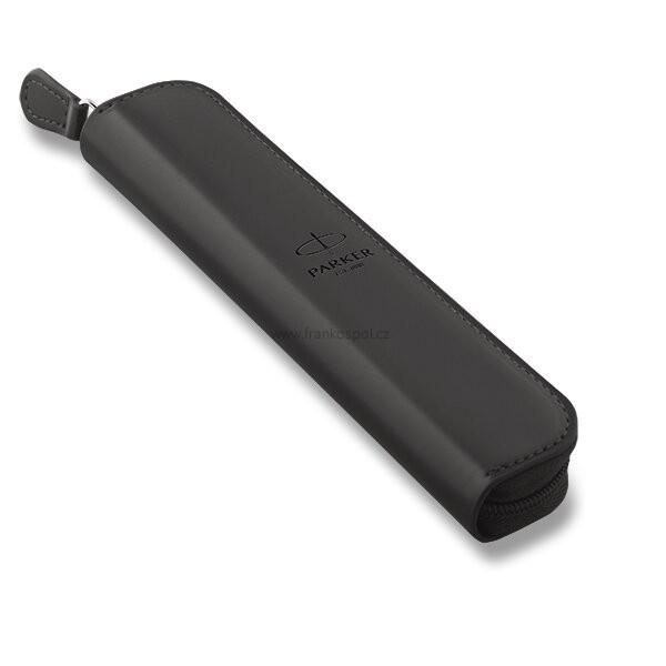 PARKER PU pouzdro na pero, zip, černé
